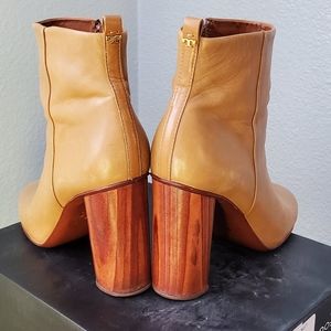 Tory Burch Tan Booties size 9